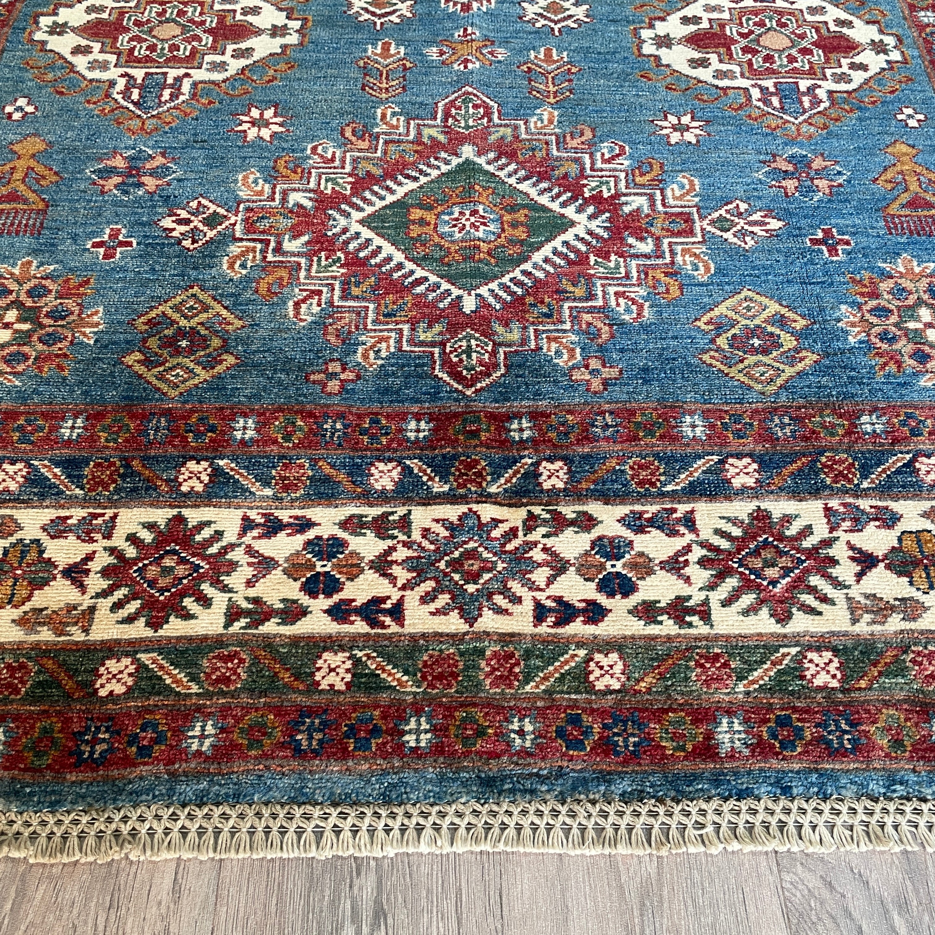 Afghan Super Kazak Fine Rug