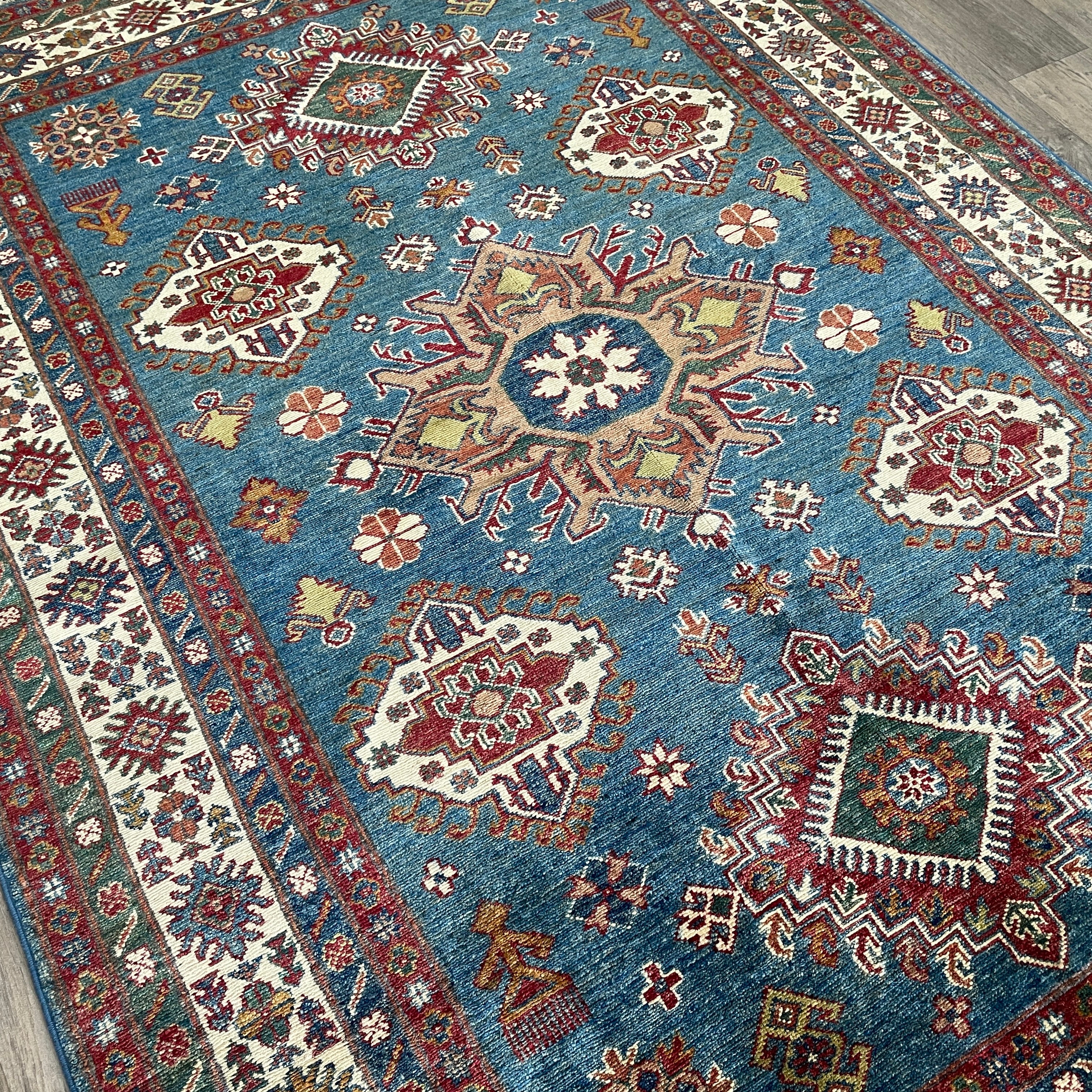 Afghan Super Kazak Fine Rug