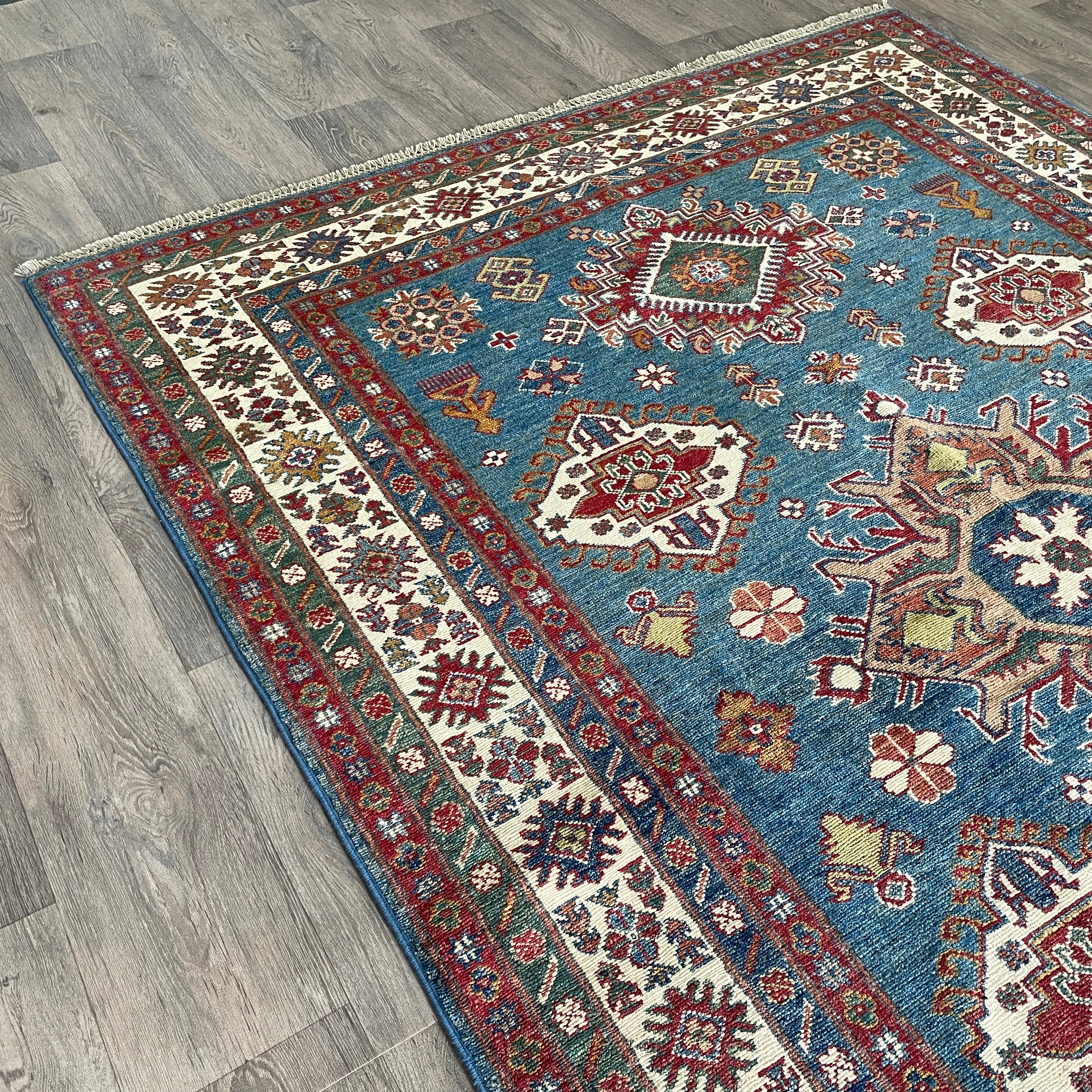 Afghan Super Kazak Fine Rug