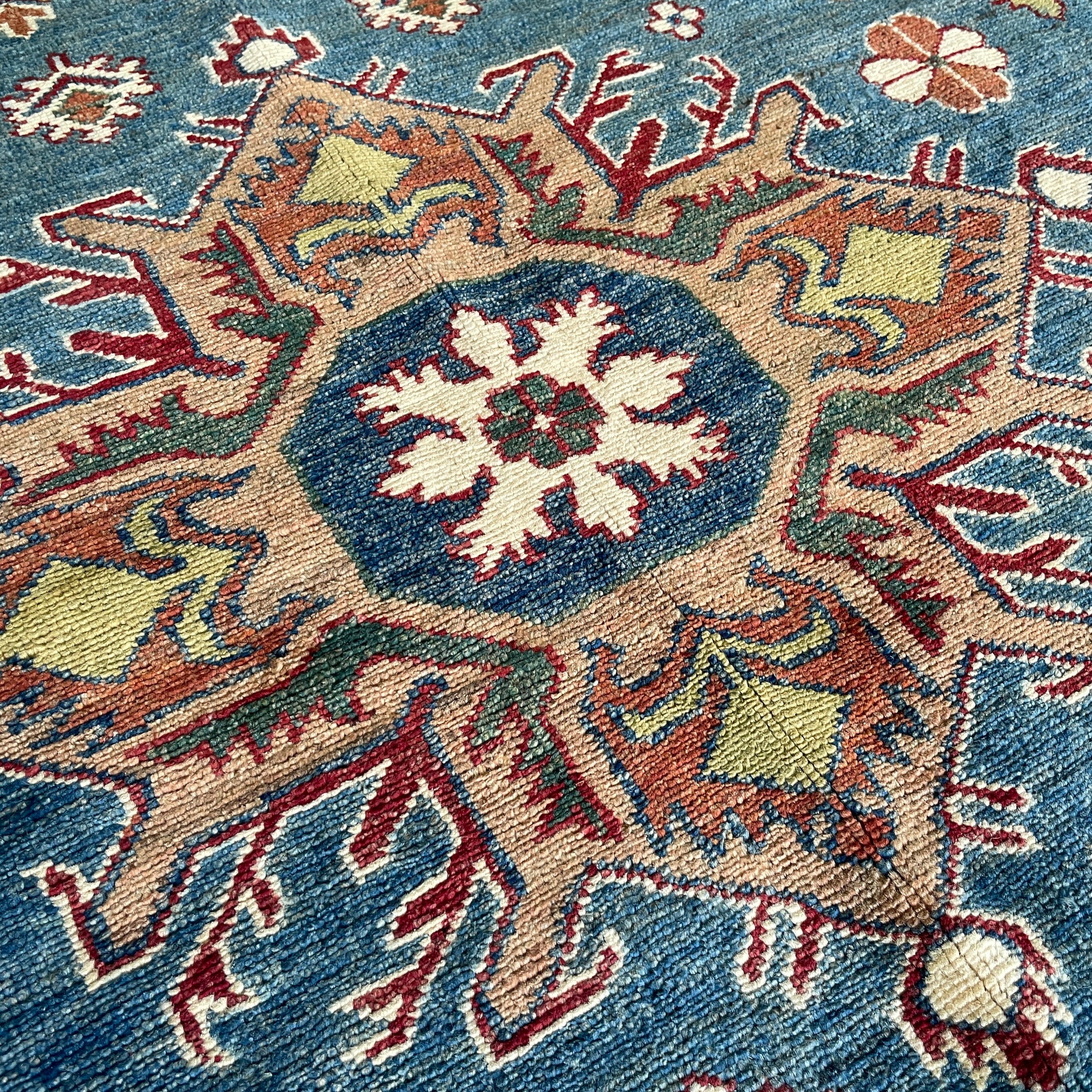Afghan Super Kazak Fine Rug