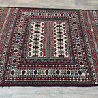 Afghan Fine Maliki Soumak Kilim Rug