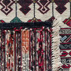 Afghan Fine Maliki Soumak Kilim Rug