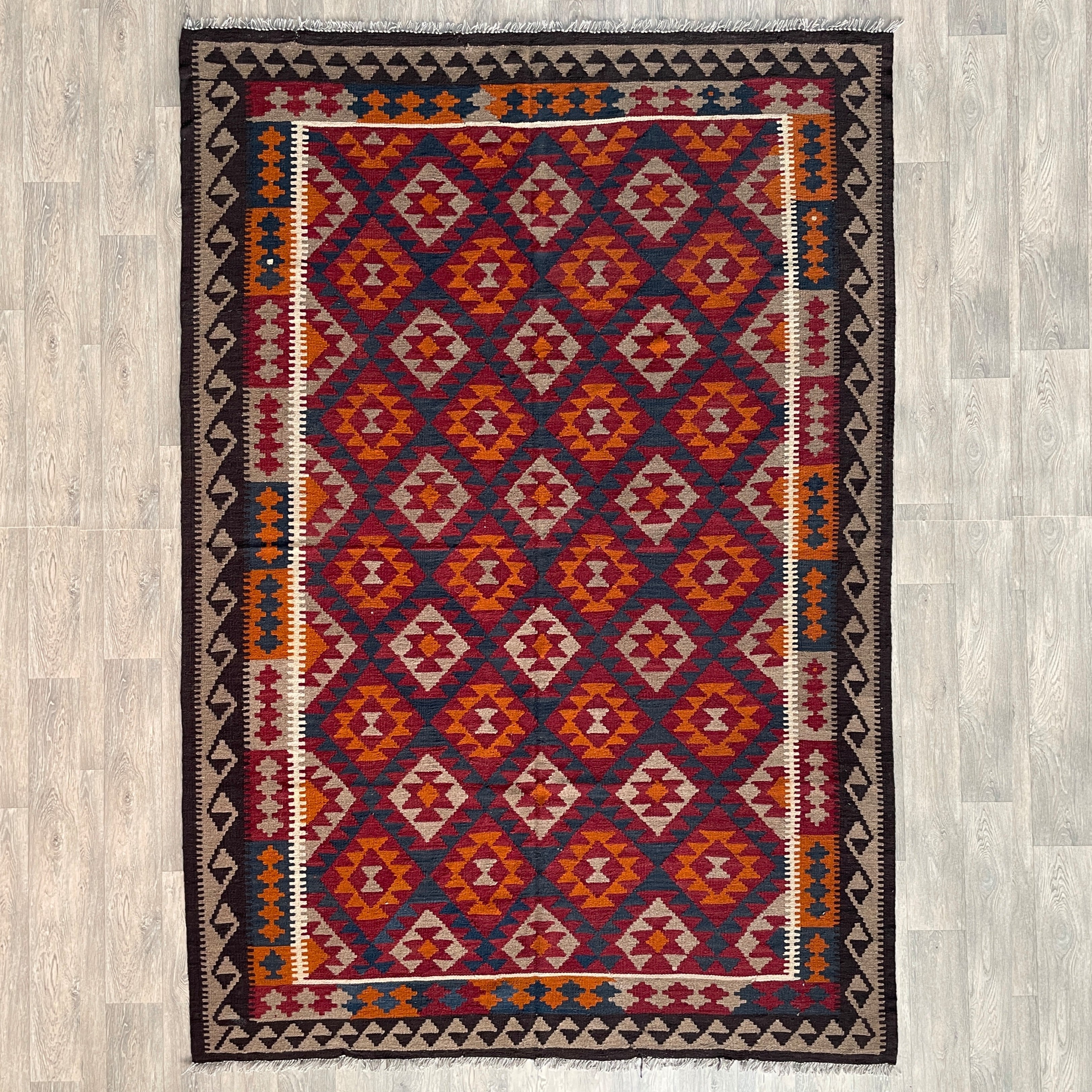 Afghan Maimana Kilim Rug