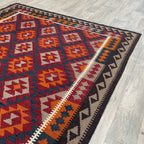 Afghan Maimana Kilim Rug