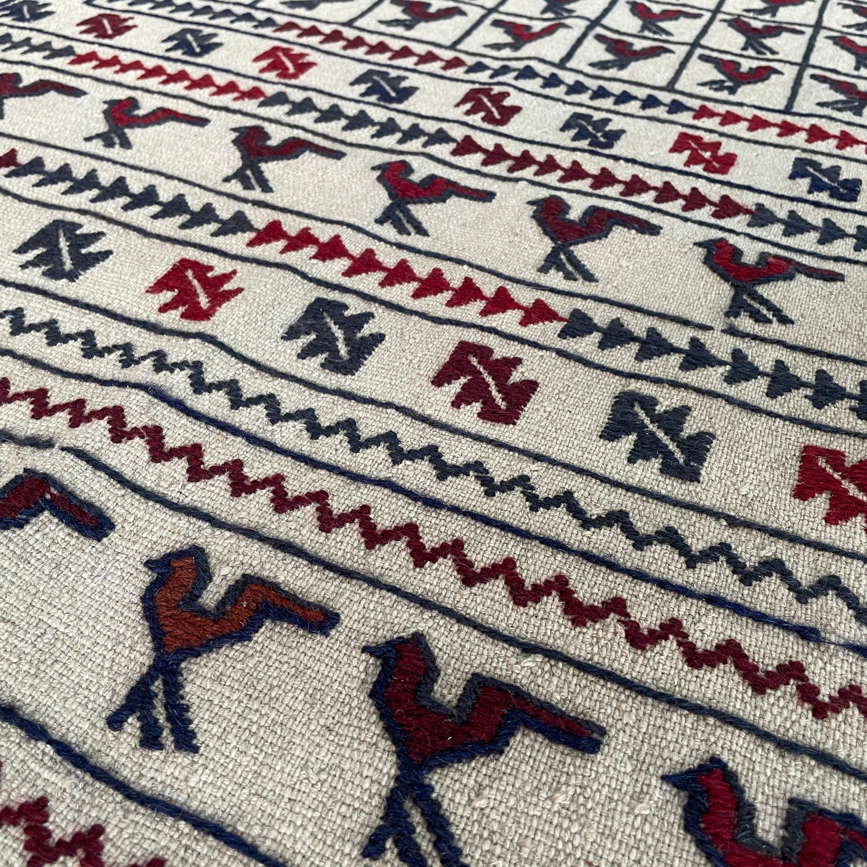 Afghan Adraskan Kilim Rug
