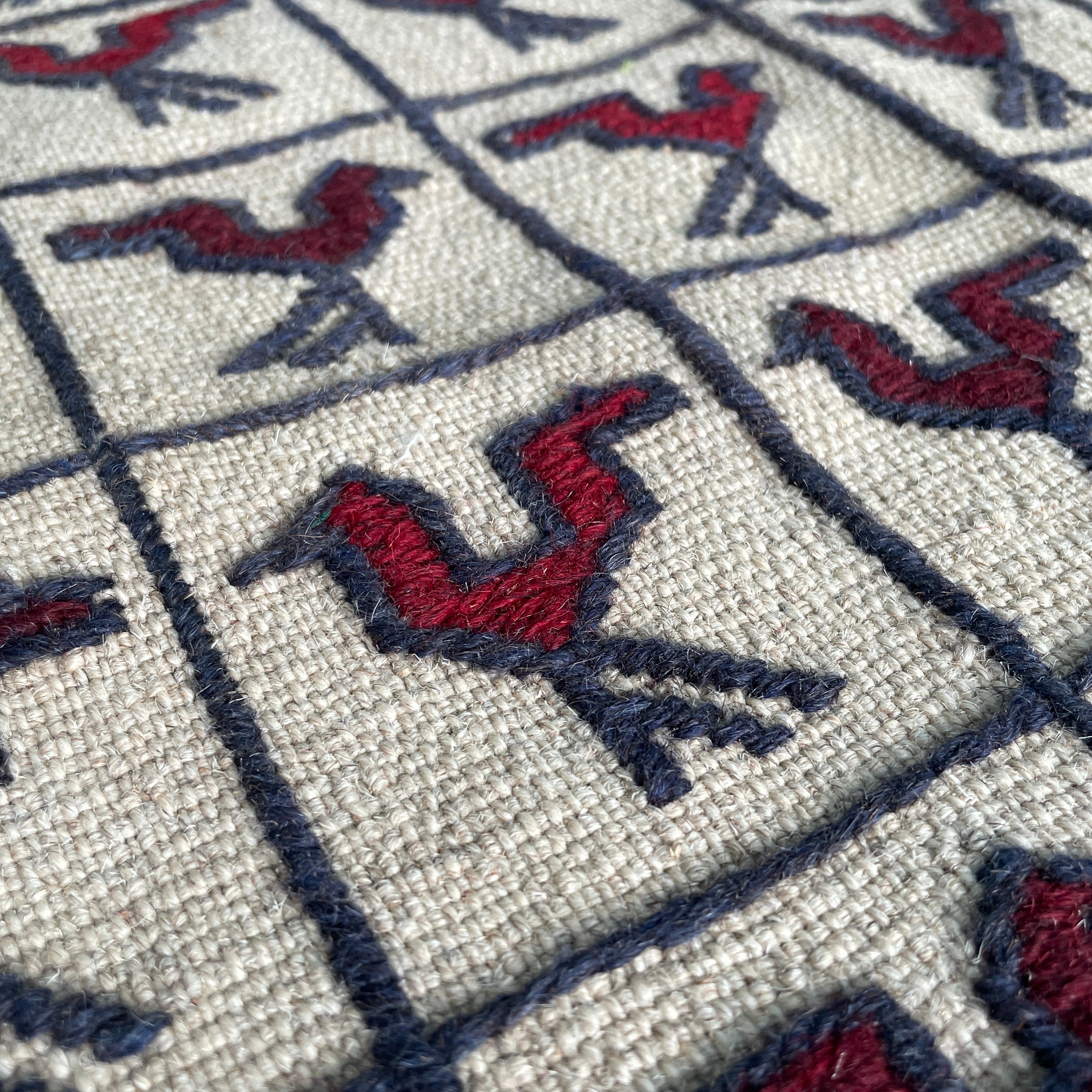 Afghan Adraskan Kilim Rug