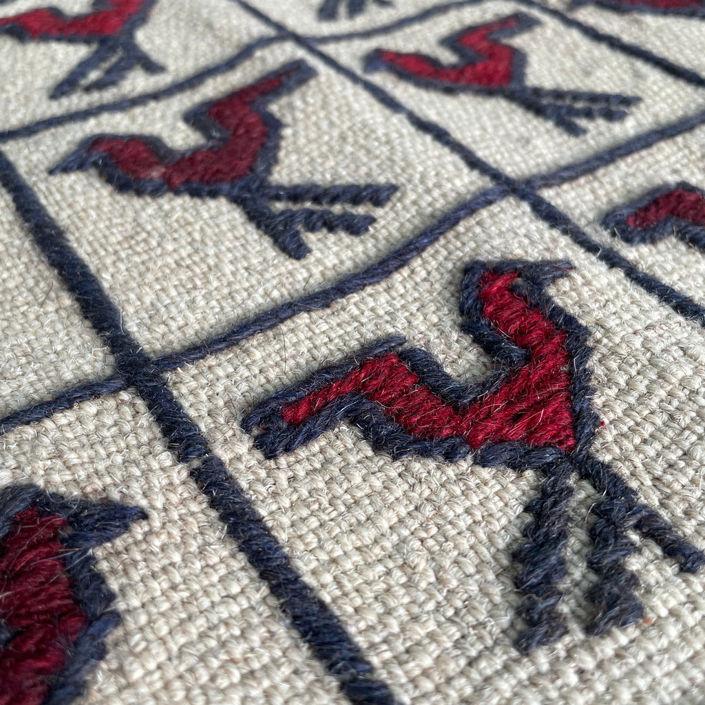 Afghan Adraskan Kilim Rug