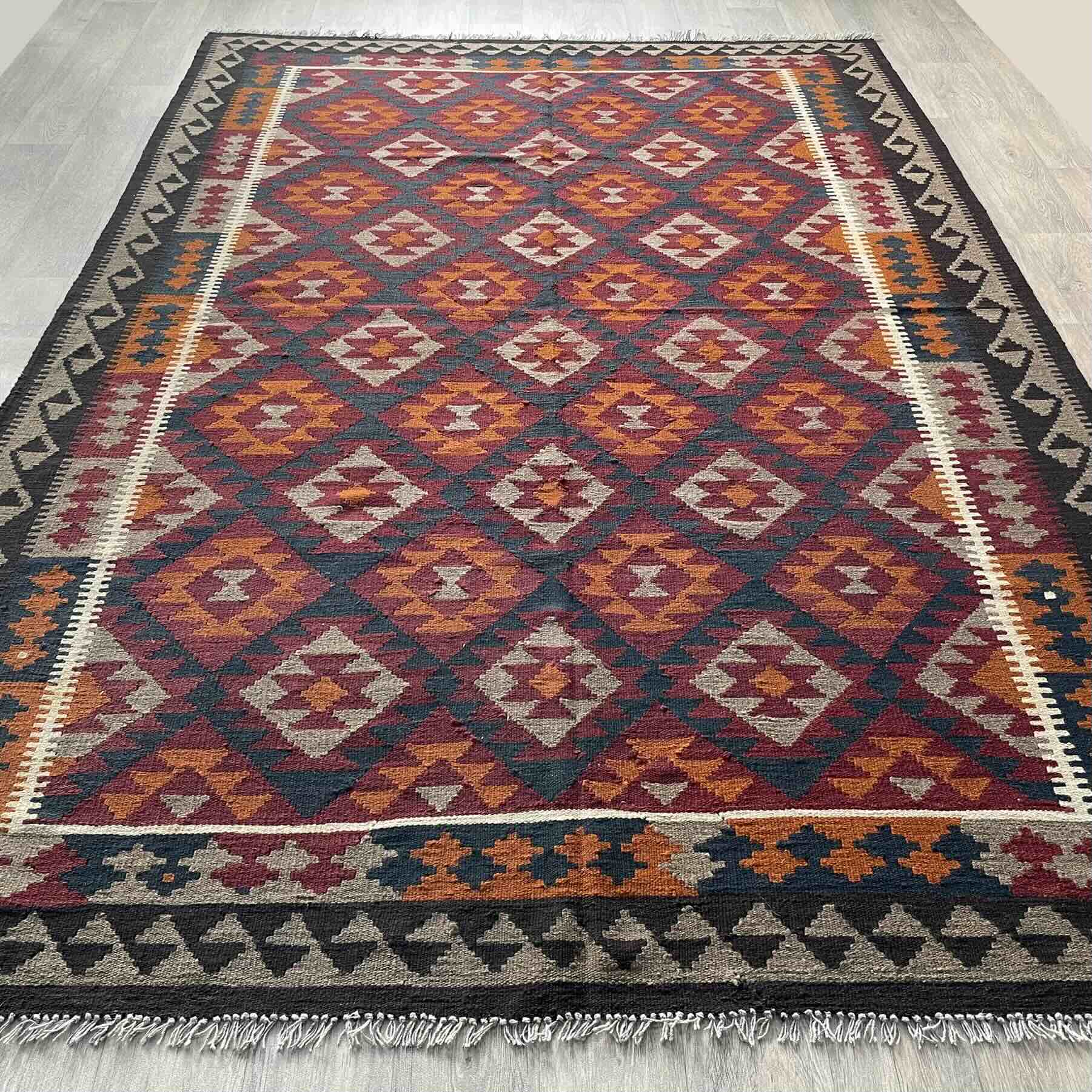 Afghan Maimana Kilim Rug