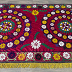 Uzbek Suzani Bed Throw