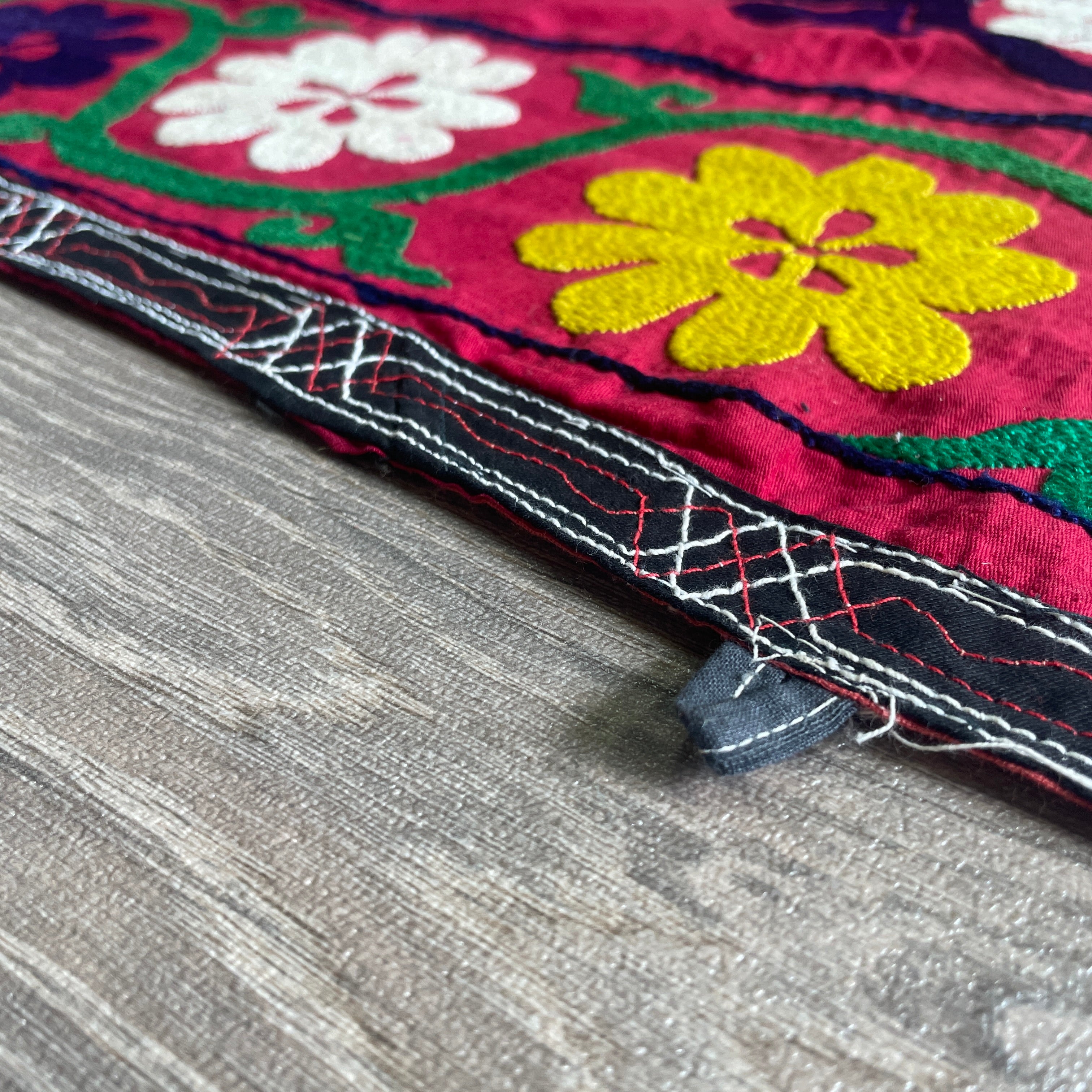 Uzbek Suzani Bed Throw