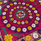 Uzbek Suzani Bed Throw