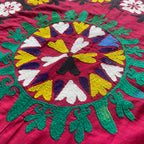 Uzbek Suzani Bed Throw