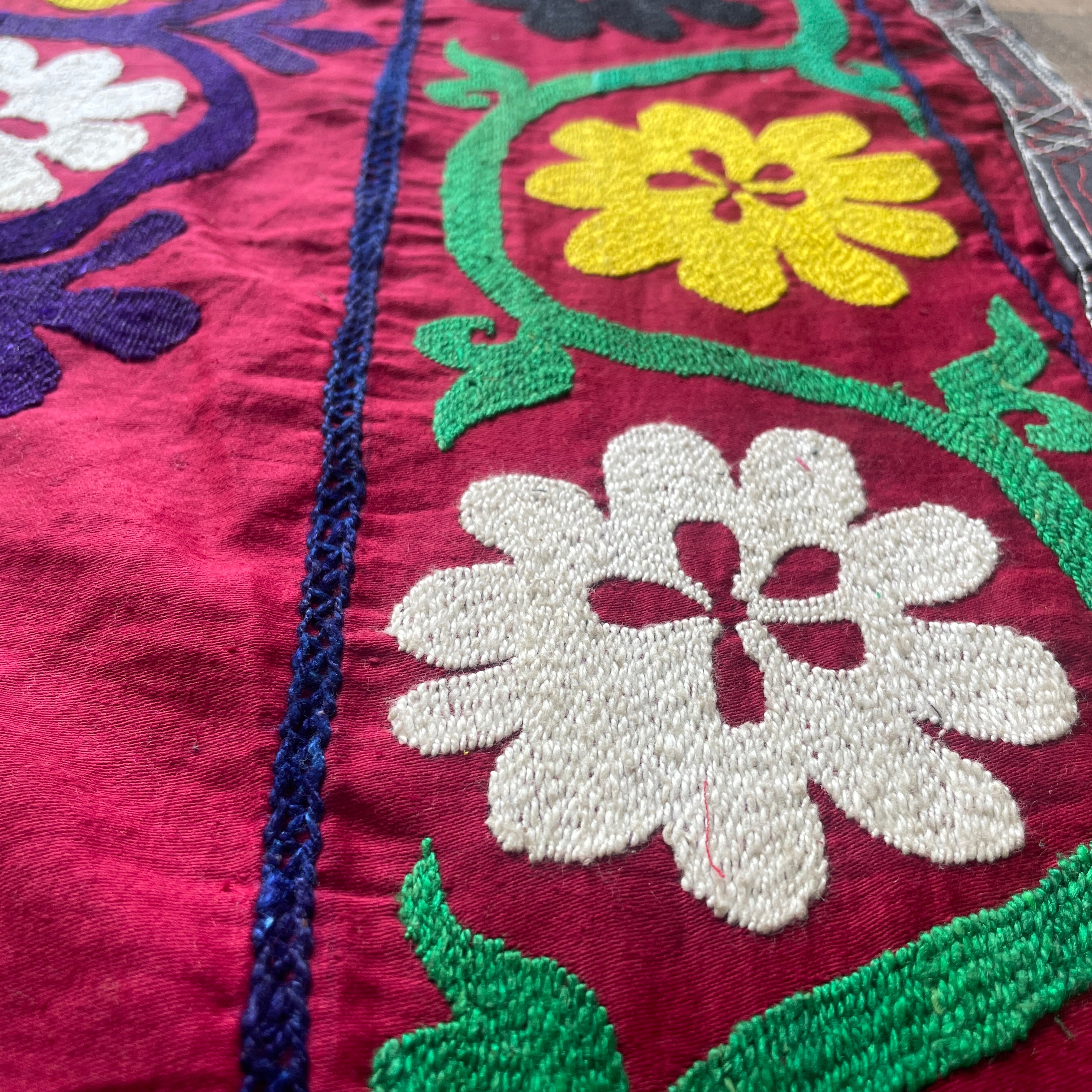 Uzbek Suzani Bed Throw