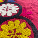 Uzbek Suzani Bed Throw