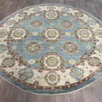 Afghan Ziegler Round Rug