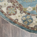 Afghan Ziegler Round Rug