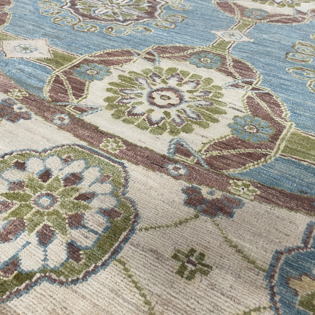 Afghan Ziegler Round Rug