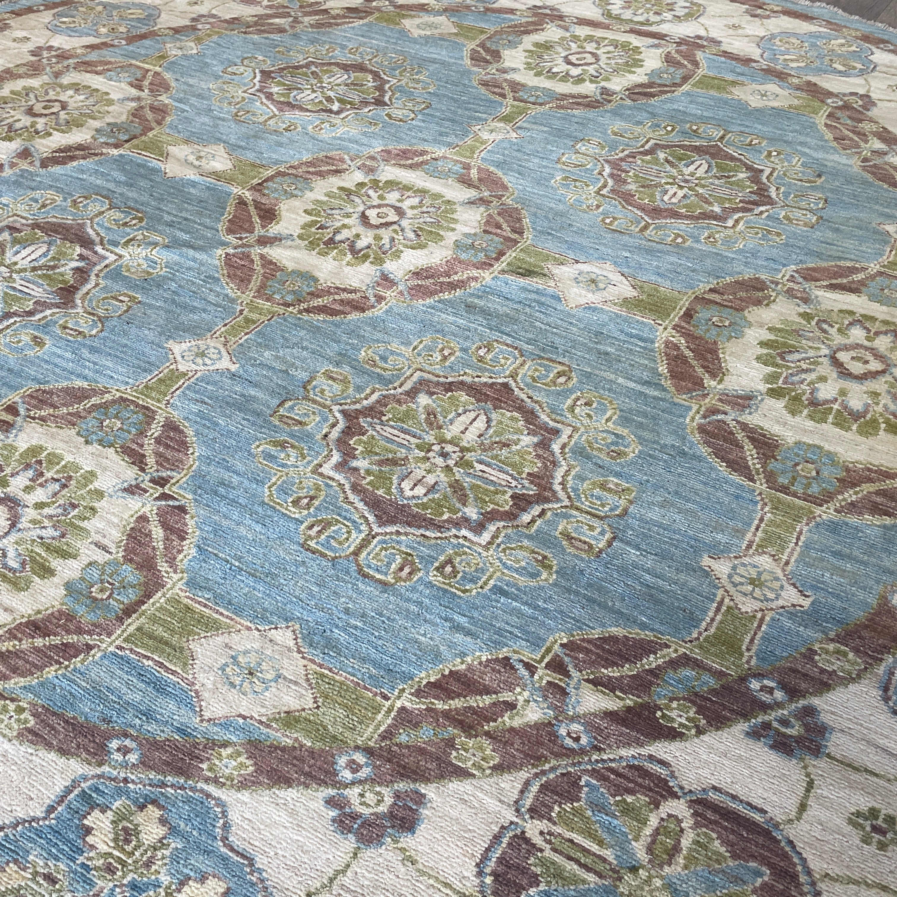 Afghan Ziegler Round Rug