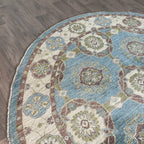 Afghan Ziegler Round Rug