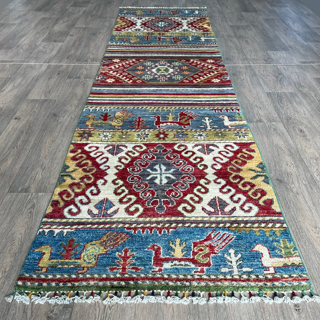 306 x 83 cm | Afghan Khorjin Runner