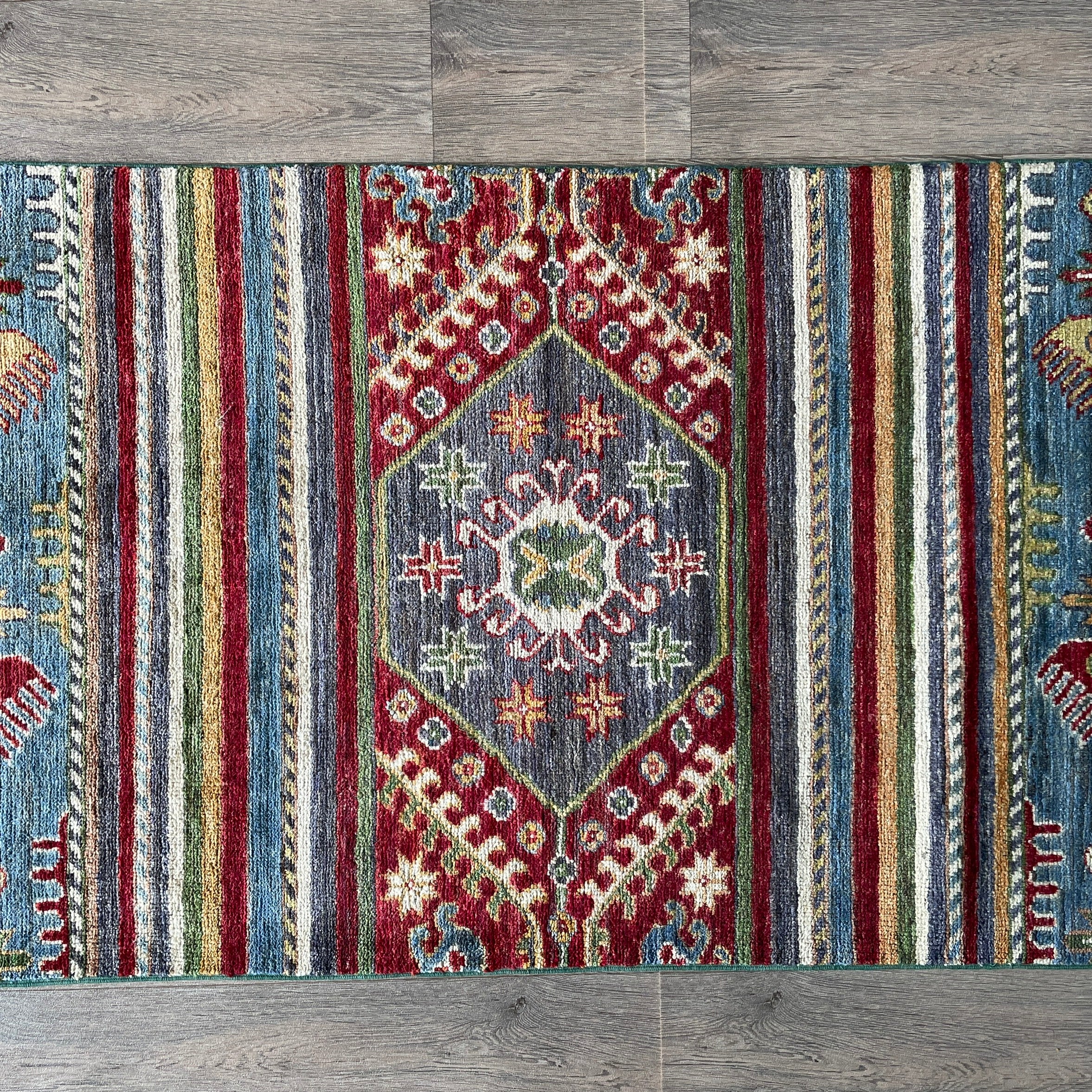 306 x 83 cm | Afghan Khorjin Runner