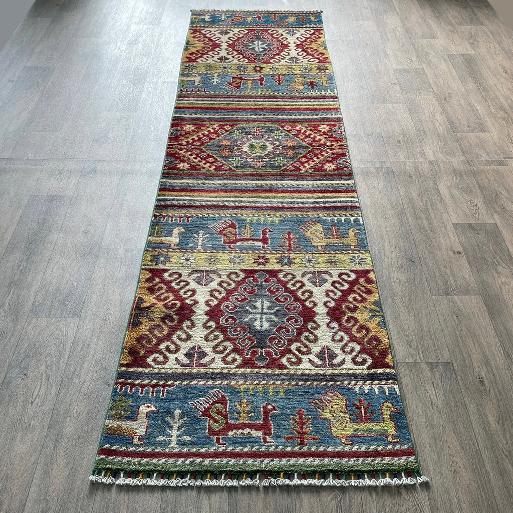 306 x 83 cm | Afghan Khorjin Runner