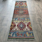 306 x 83 cm | Afghan Khorjin Runner