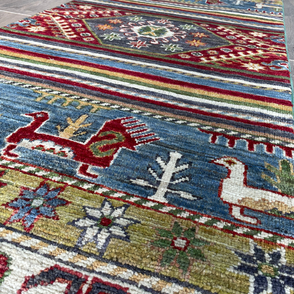 306 x 83 cm | Afghan Khorjin Runner