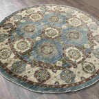 Afghan Ziegler Round Rug