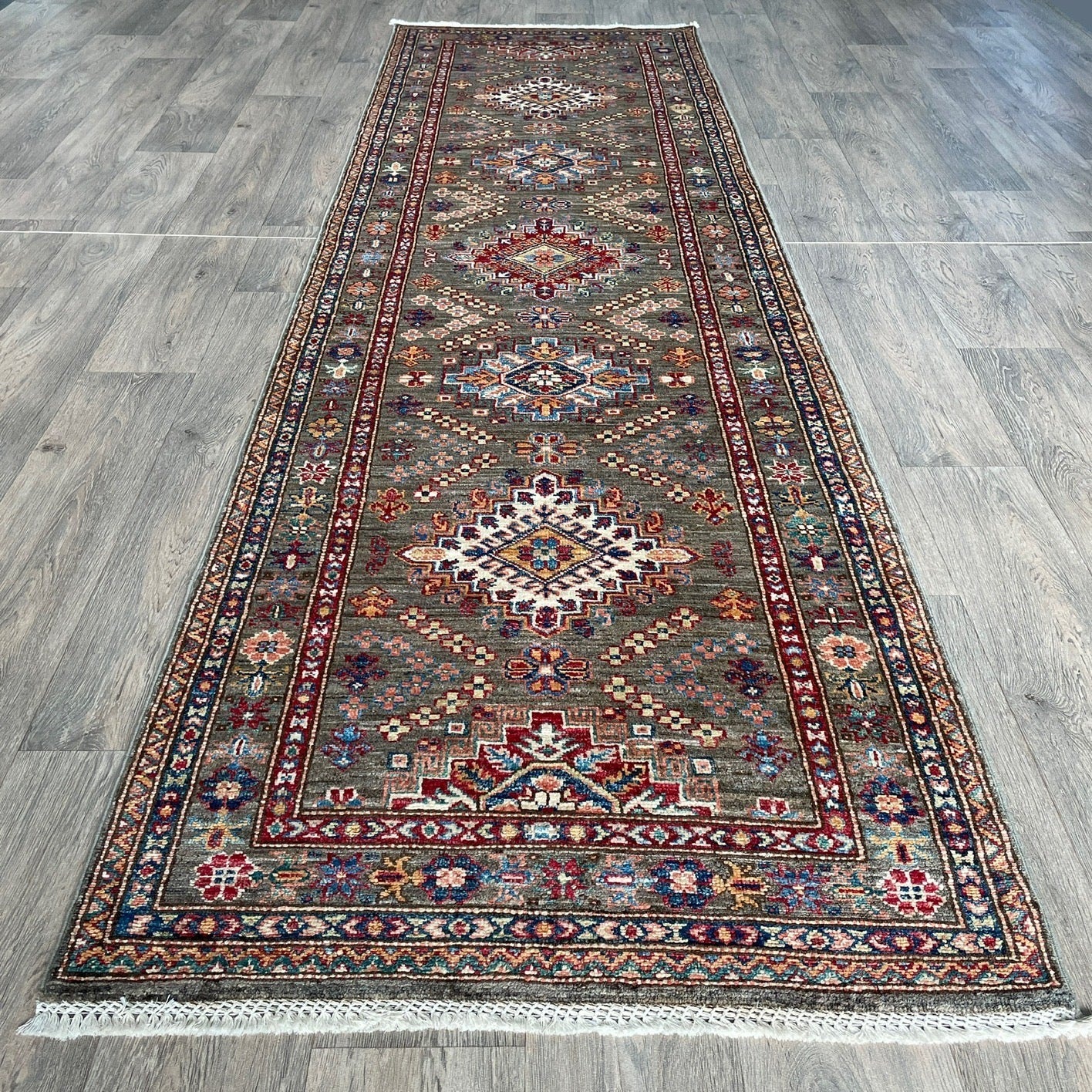 292 x 85 cm | Afghan Super Kazak Runner