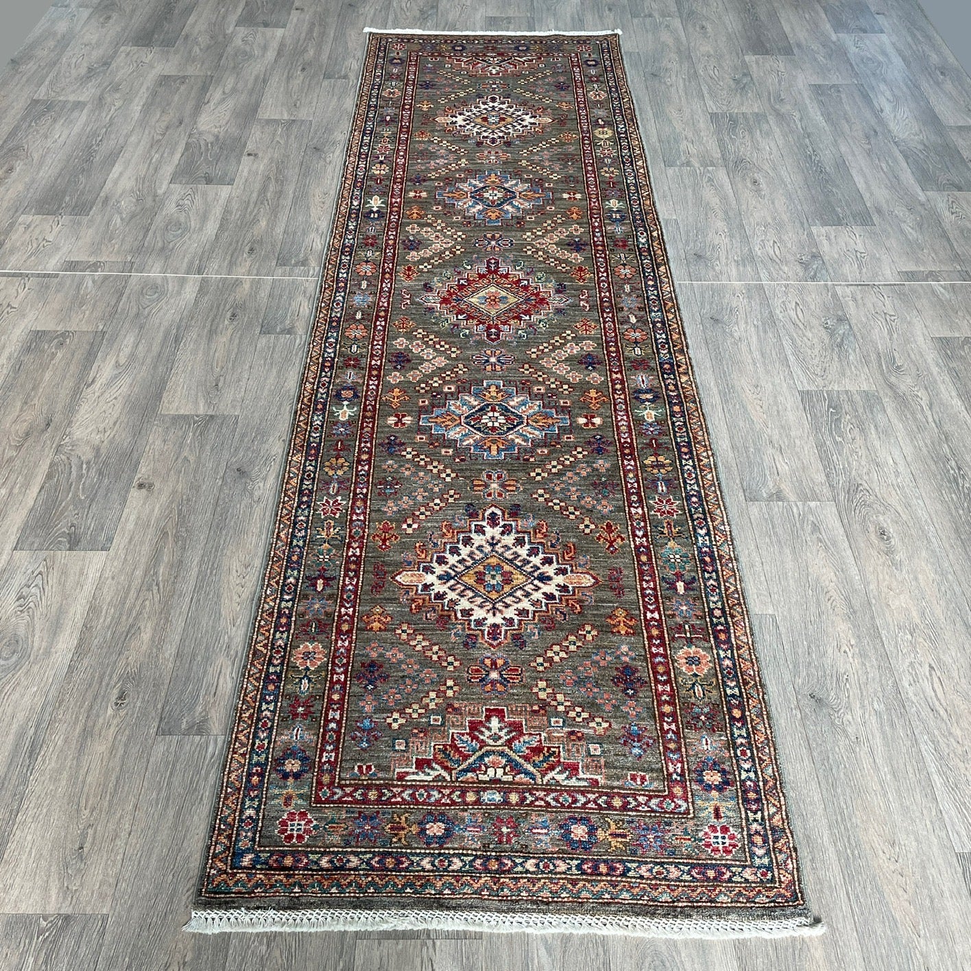 292 x 85 cm | Afghan Super Kazak Runner