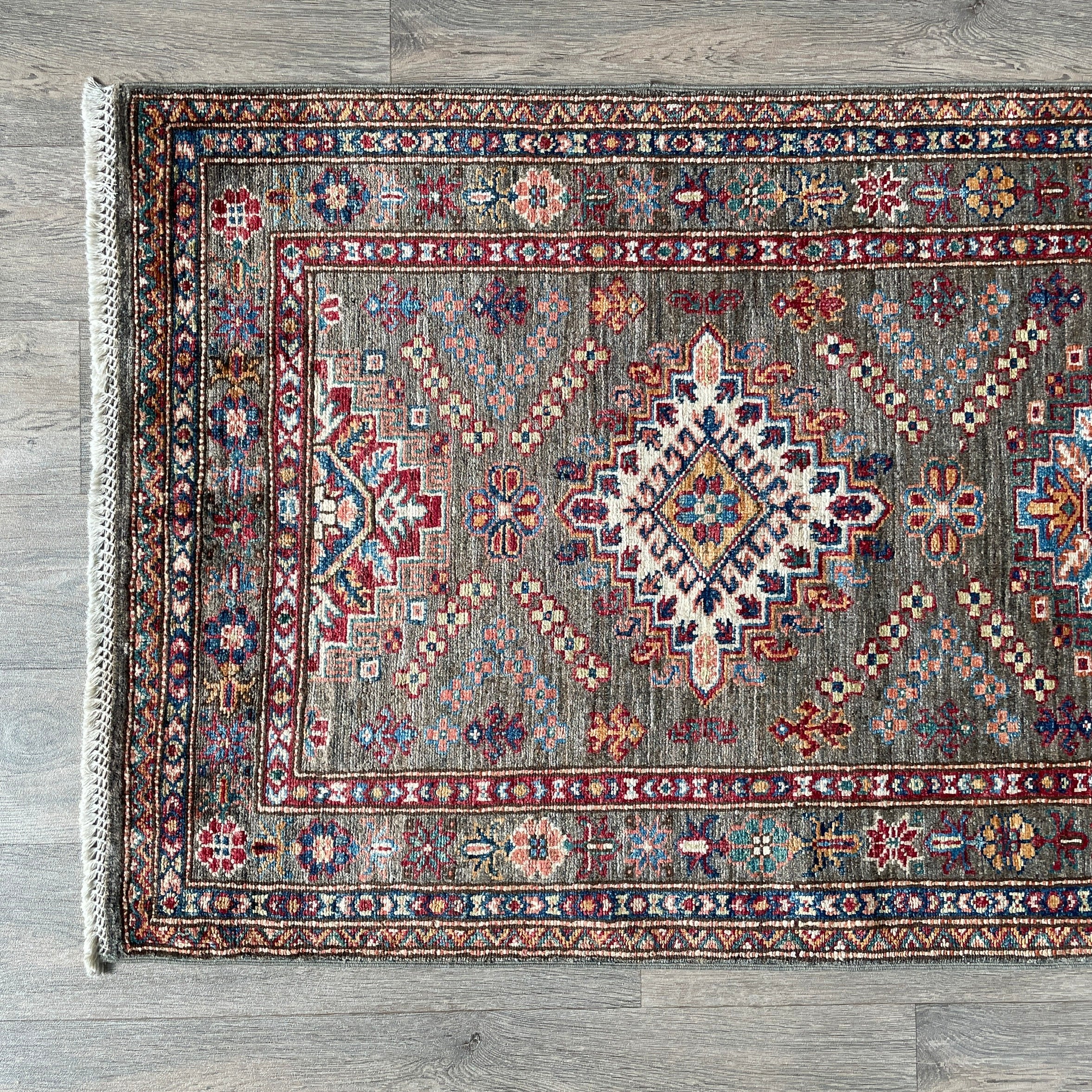 292 x 85 cm | Afghan Super Kazak Runner