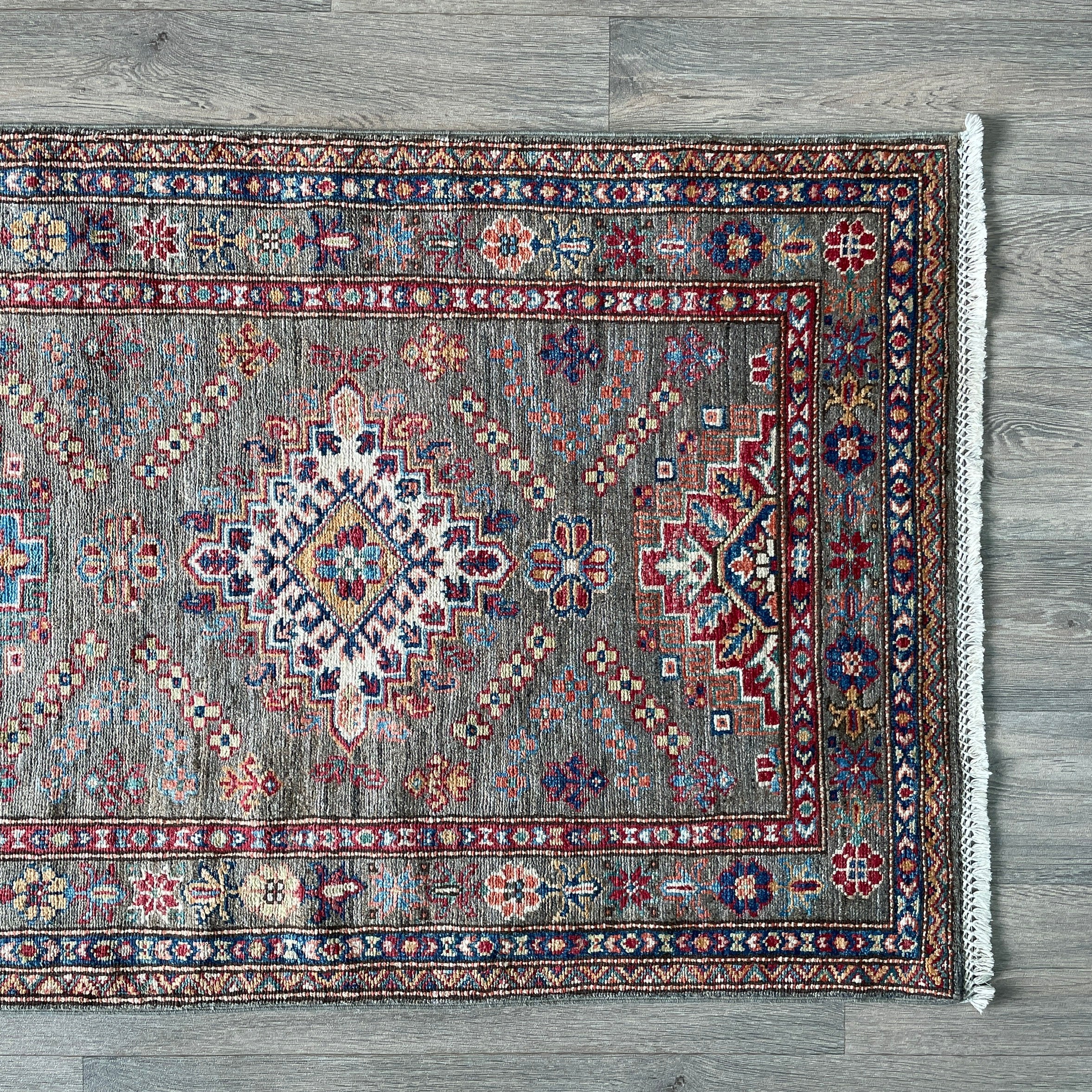 292 x 85 cm | Afghan Super Kazak Runner