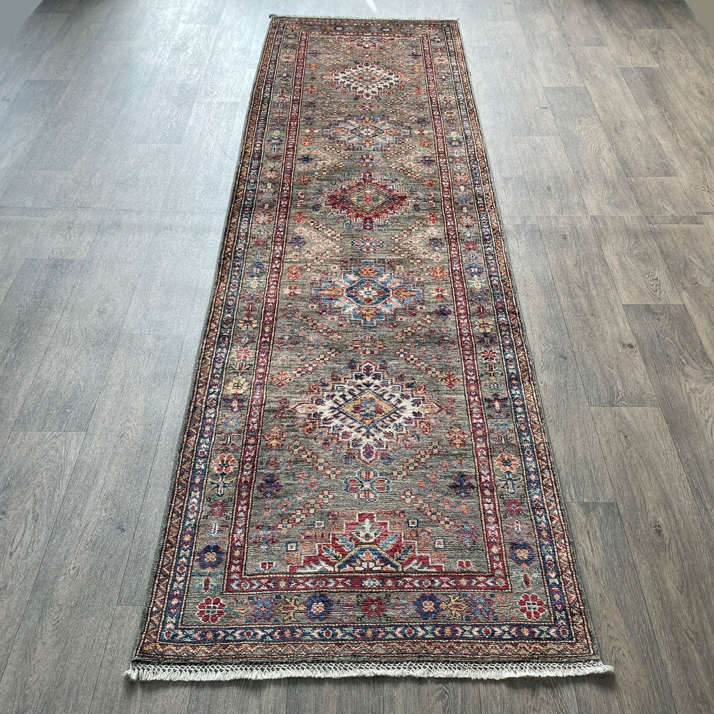 292 x 85 cm | Afghan Super Kazak Runner