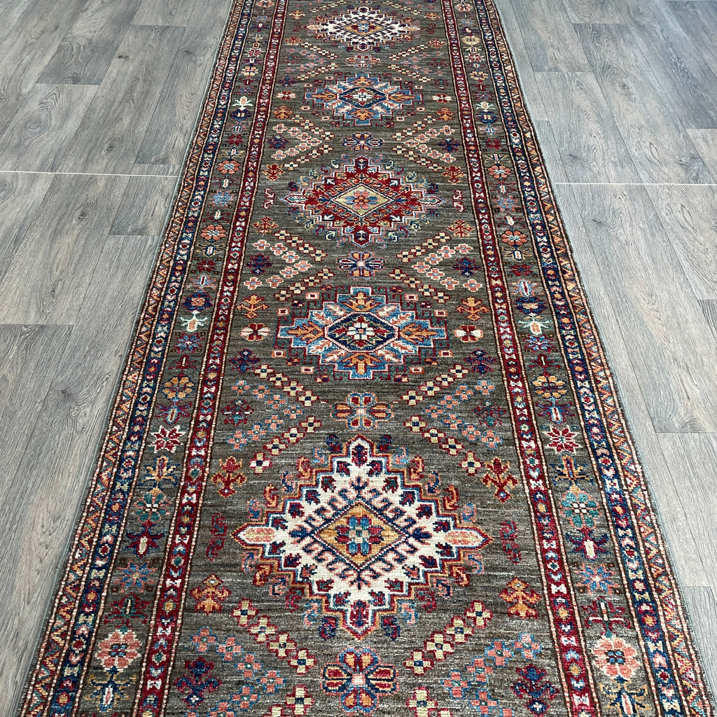 292 x 85 cm | Afghan Super Kazak Runner