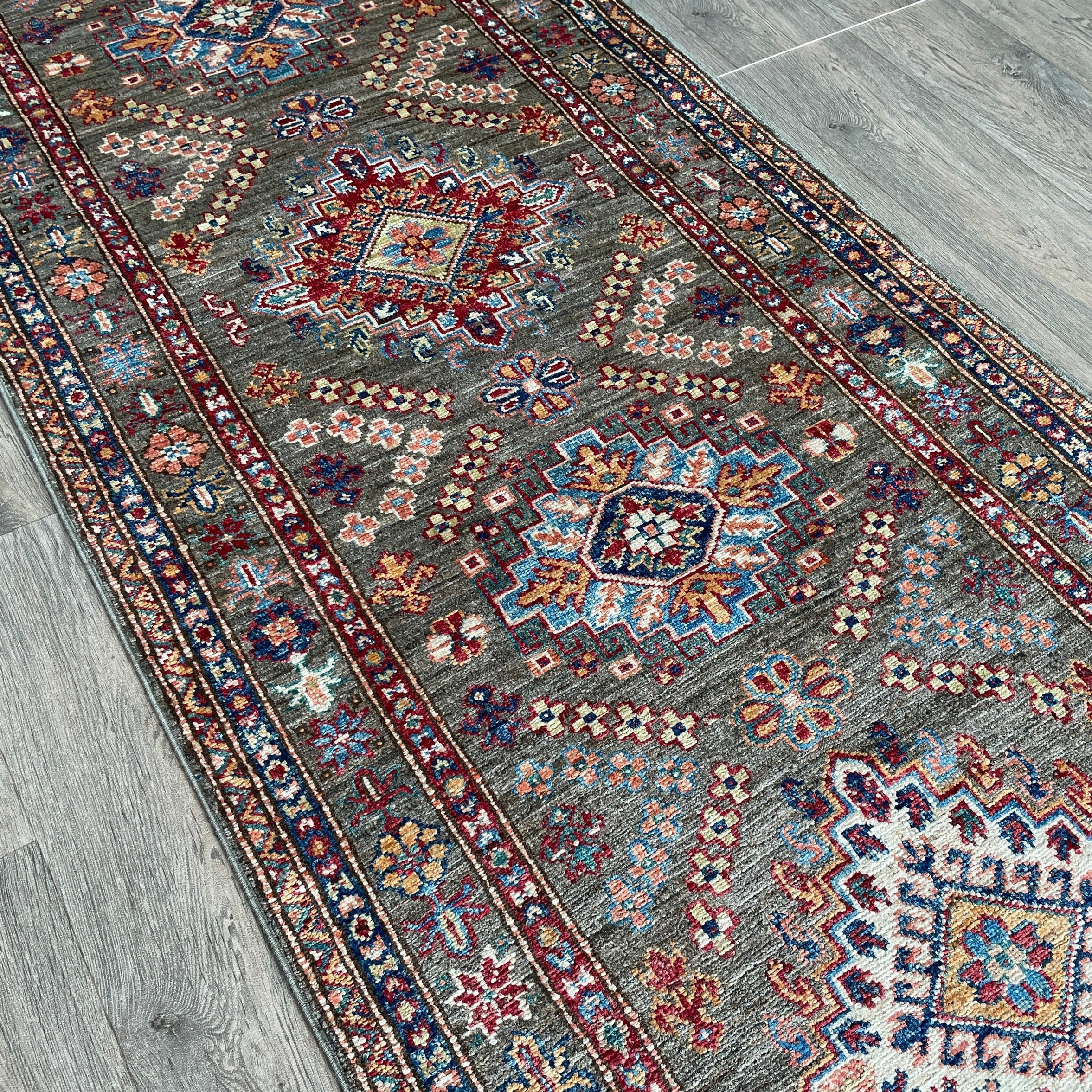 292 x 85 cm | Afghan Super Kazak Runner
