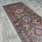 292 x 85 cm | Afghan Super Kazak Runner