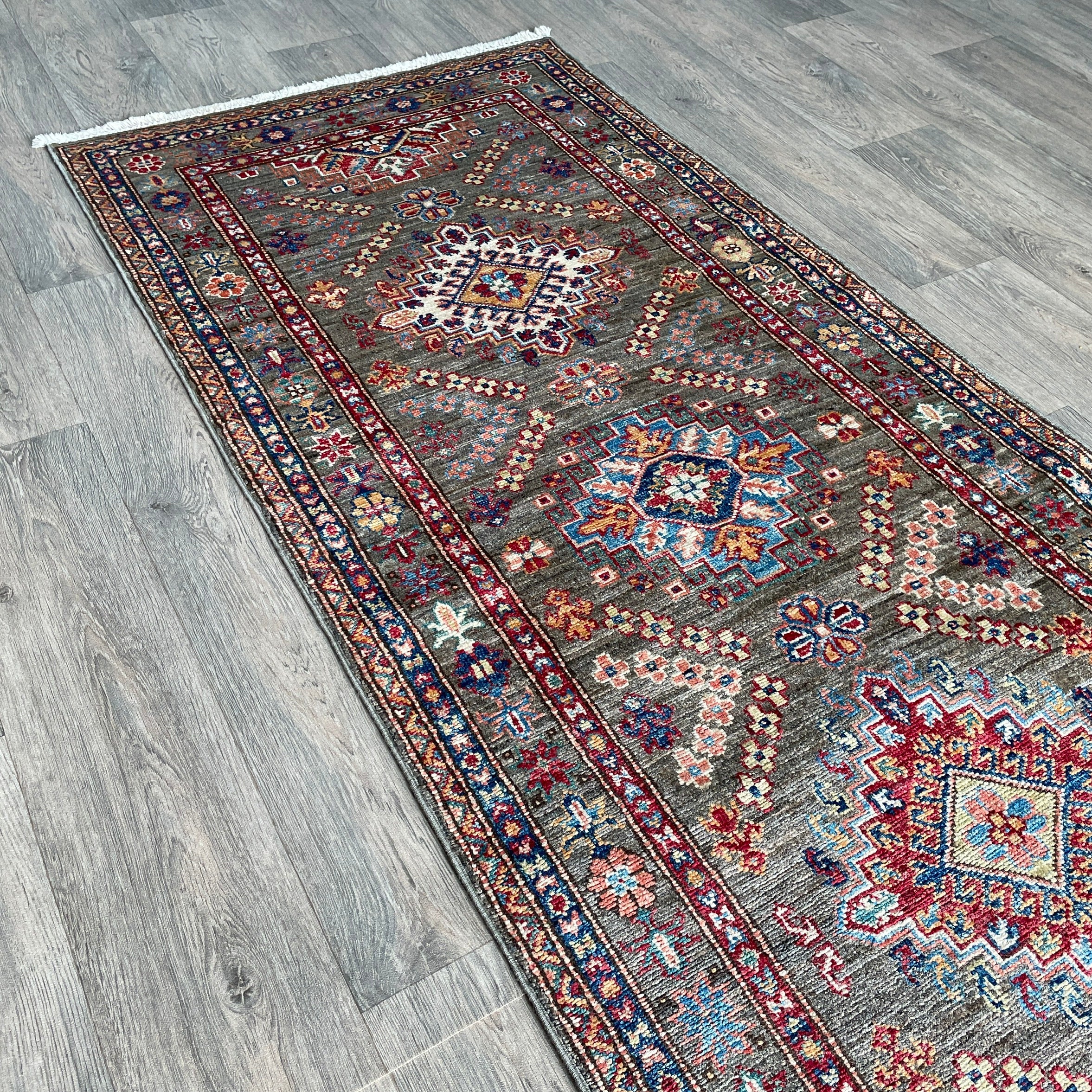 292 x 85 cm | Afghan Super Kazak Runner