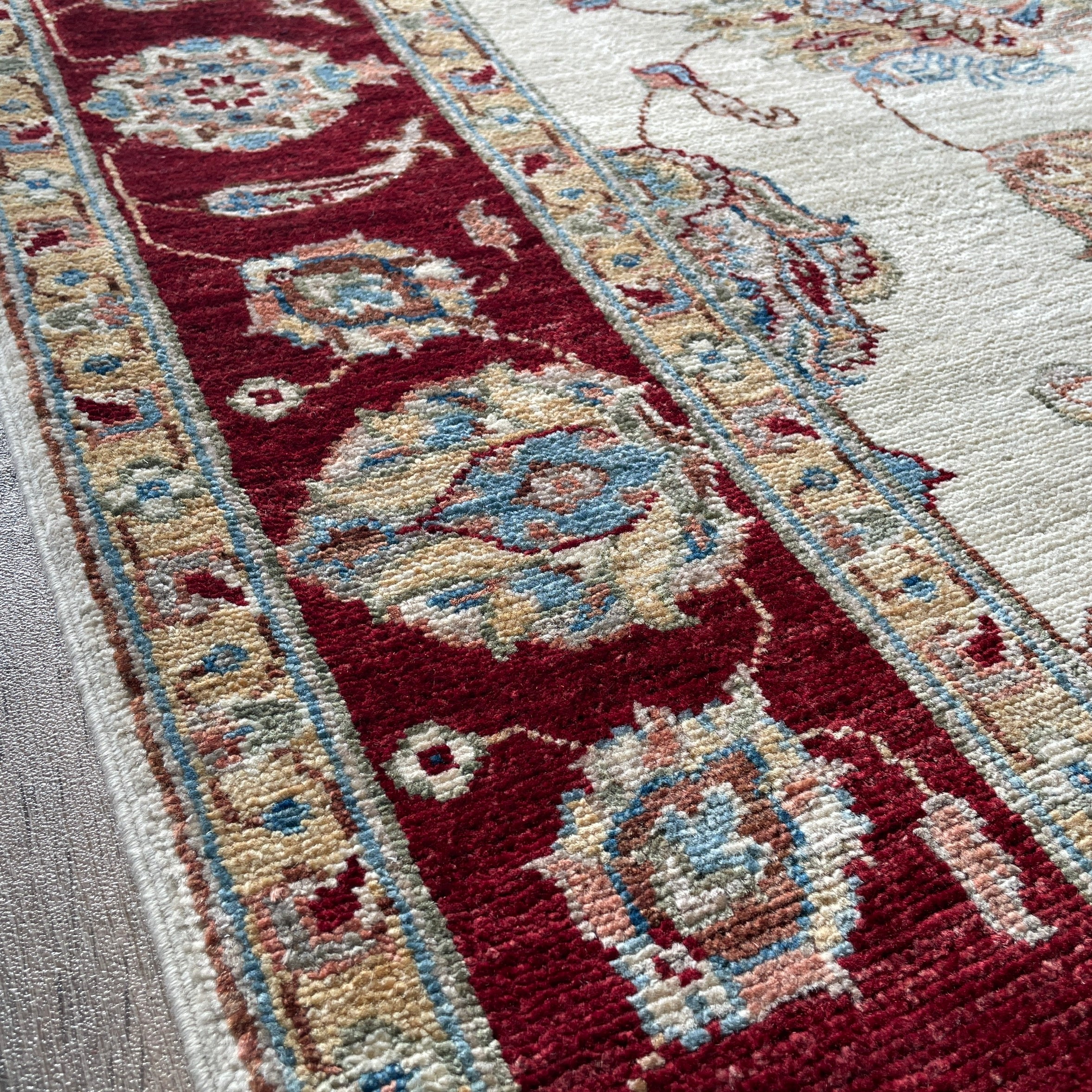 213 x 150 cm | Afghan Ziegler Rug