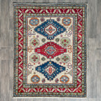 198 x 154 cm | Afghan Kazak Yakash Rug