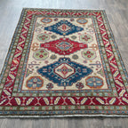 198 x 154 cm | Afghan Kazak Yakash Rug