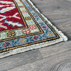 198 x 154 cm | Afghan Kazak Yakash Rug