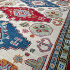 198 x 154 cm | Afghan Kazak Yakash Rug