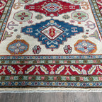 198 x 154 cm | Afghan Kazak Yakash Rug
