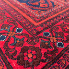 Fine Afghan Khal Muhammadi Rug (Belgian Wool)