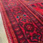 Fine Afghan Khal Muhammadi Rug (Belgian Wool)