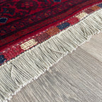 Fine Afghan Khal Muhammadi Rug (Belgian Wool)