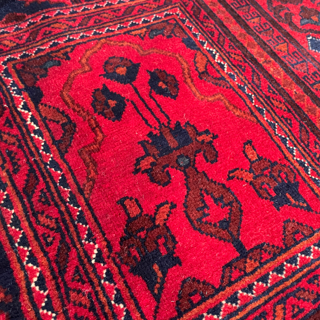 Fine Afghan Khal Muhammadi Rug (Belgian Wool)