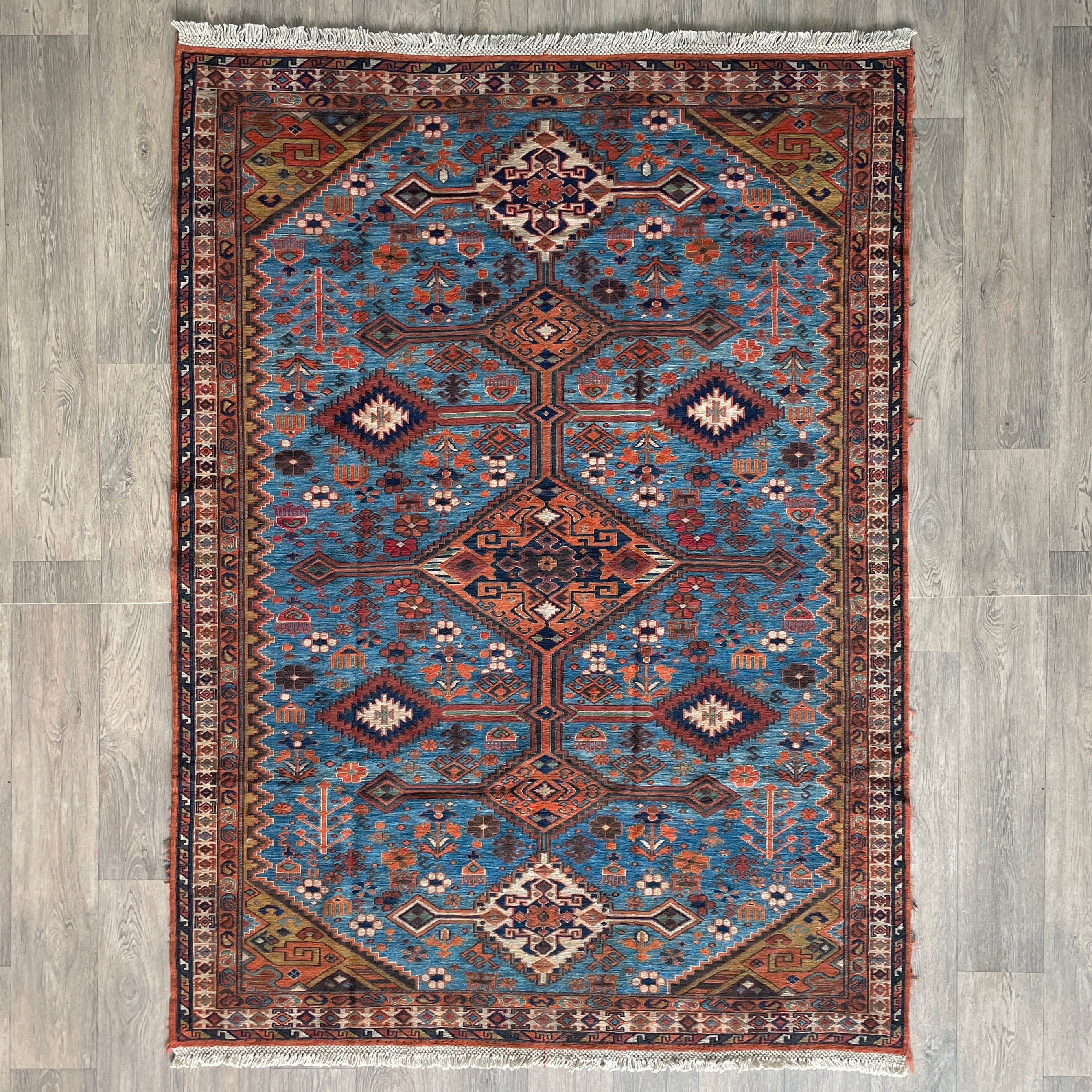 Caucasian Soumak Kilim Rug