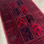 Fine Afghan Khal Muhammadi Rug (Belgian Wool)